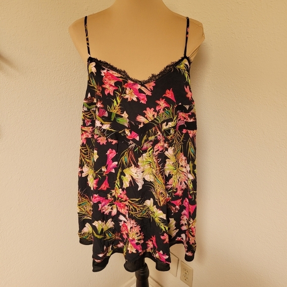 Lovers and Friends Bahai Babydoll Dress Tropical - Picture 3 of 7